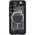 Capa para Samsung Galaxy S25 Spigen Ultra Hybrid OneTap Metal Ring Magsafe Clear