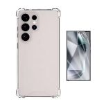 G4M Kit Capa Traseira Super Proteção + Película de Hydrogel Frente Clear Gift4Me Para Samsung Galaxy S25 Ultra Clear 4894699021332