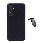 G4M Kit Suporte de Carro Magnético L + Capa Proteção Silicone Gift4Me Para Samsung Galaxy S24 FE Black 4894678037262
