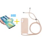 Accetel Pack 2x Película de Hidrogel + Capa Accetel Samsung Galaxy A05s 5G Gel Rope Pink Pastel - 8434010680242