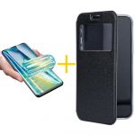 Accetel Pack 1x Película de Hidrogel + Capa Accetel Samsung Galaxy A05s 5G Gandy Flip Cover Black - 8434010679758