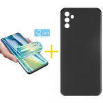 Skyhe Pack 2x Película de Hidrogel + Capa Skyhe Samsung Galaxy A05s 5G Silicone Liso Black - 8434010679932