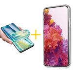 Skyhe Pack 1x Película de Hidrogel + Capa Skyhe Samsung Galaxy A05s 5G Gel Reforçado Clear - 8434010679529