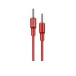 Accetel Cabo de Audio Auxiliar, Jack 3.5mm M para Jack 3.5mm M, Accetel AU114 Red 8434010462213