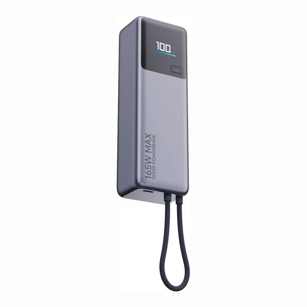 Powerbank Xiaomi 165W 10000 (Cabo Integrado) 5500mAh (5V/4A) USB-C