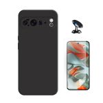 G4M Kit Película Protectora de Hydrogel Frente + Capa Proteção Silicone + Suporte Magnético GIFT4ME Para Google Pixel 10 Pro XL Black 6425738557512