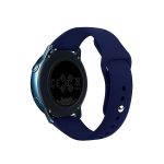 Bracelete Smoothsilicone PHONECARE Para Garmin Forerunner 570 42mm Navy Blue