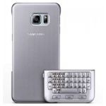 Samsung Capa Keyboard Cover QWERTZ para Galaxy S6 Edge+ Silver - EJ-CG928MSEGDE