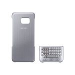 Samsung Capa Keyboard Cover QWERTY para Galaxy S6 Edge+ Silver - EJ-CG928BSEGWW