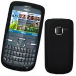 Capa Silicone para Nokia C3-00 Black - B0190