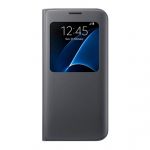 Samsung Capa S-View Cover para Galaxy S7 Edge Black - EF-CG935PBEGWW