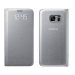 Samsung Capa LED View Cover para Galaxy S7 Silver - EF-NG930PSEGWW