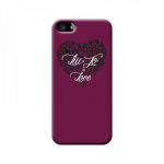Liu Jo Capa Rígida Heart LJ5LOVEP para iPhone SE, 5, 5s, Pink
