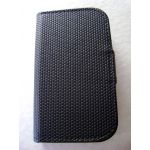 Capa Flip Cover para Samsung Galaxy Gio S5660 Black com Apoio