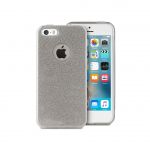 Puro Capa Glitter para iPhone 5/5S/5SE Silver