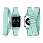 Griffin Uptown Leather Band Apple Watch 38mm Seafoam
