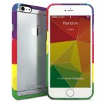 i-Paint Capa Ghost para iPhone 6/6S Rainbow - 8053264074791