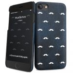 i-Paint Capa Hard para iPhone 7 Moustaches - 8053264073046
