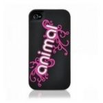 Contour Capa Silicone para iPhone 4 Black/pink - 0743870017821