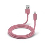 SBS Polo Collection Micro USB data cable and charger Pink - TECABLPOLOMICUSBP