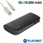 Powerbank Platinet PoliPele USB 15000mAh Black
