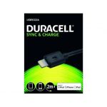 Duracell Cabo Apple Lightning 2M Black USB5022A