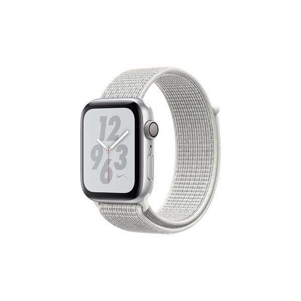 Apple watch nike+ series 4 hot sale 44mm silver aluminium case gps