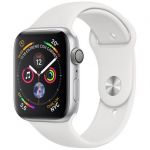 Apple Watch Series 4 GPS 40mm Silver Aluminum Case with White Sport Band