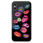 Benjamins Capa Puffy Stickers iPhone X/Xs Lips - 8034115954264