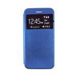 Capa Flip Cover High Quality Huawei Mate 20 Blue com Apoio e Janela