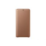 Samsung Capa Flip Wallet Cover para Galaxy A7 2018 Gold - EF-WA750PFEGWW