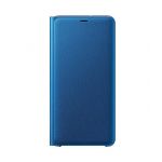 Samsung Capa Flip Wallet Cover para Galaxy A7 2018 Blue - EF-WA750PLEGWW