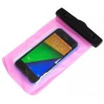 Bolsa Resistente à Àgua para Smartphone até 5.5" Pink
