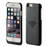 MiniBatt Capa com Mini Bateria Wireless para iPhone 6 Black