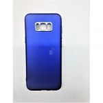 Capa Smart Case Traseira com Aluminio para Samsung Galaxy S8 G950 Blue