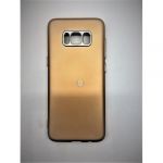 Capa Smart Case Traseira com Aluminio para Samsung Galaxy S8 G950 Gold