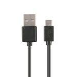 Ksix Cabo de dados USB Micro USB 1m Black - S0407259