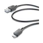 Cellular Line Cabo de Dados USB Tipo A/Micro-USB B USB 2.0 0,6m Black
