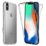 Capa 360 Silicone Clear iphone Xs Max