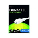 Duracell Cabo USB5023W USB Micro-USB 2m White