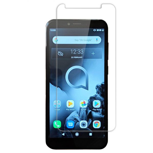 Película De Vidro Temperado Para Alcatel 1s 2019 Clear Kuantokusta