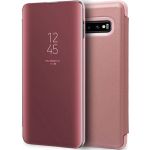 Capa Flip Cover Clear View Pink para Samsung Galaxy S10