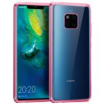 Capa Huawei Mate 20 Pro Rebordo Metalizado (rosa)