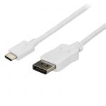 Startech 1.8m Usb-c To Displayport Cable usb C To Dp Adapter - Whi - Cdp2dpmm6w