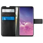 Puro Capa Carteira Eco-Leather Flip para Samsung Galaxy S10 Black - SGS10BOOKC4BLK