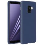 Forcell Capa Samsung Galaxy A8 Forcell Soft Touch Silicone Dark Blue