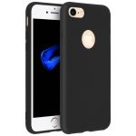 Forcell Capa iPhone 7 / 8 Forcell Soft Touch Silicone Black