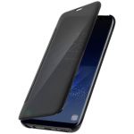 Avizar Capa Efeito Espelho Black Samsung Galaxy S8 Tampa Translúcida Suporte
