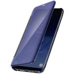 Avizar Capa Efeito Espelho Blue Escuro Samsung Galaxy S8 Tampa Translúcida Suporte