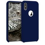 Deep Smile Capa de Silicone para iPhone XS Max Blue Escuro